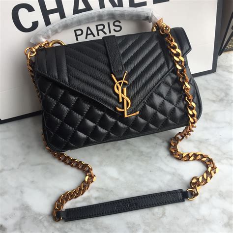 ysl bag on chain|ysl shoulder bag collection.